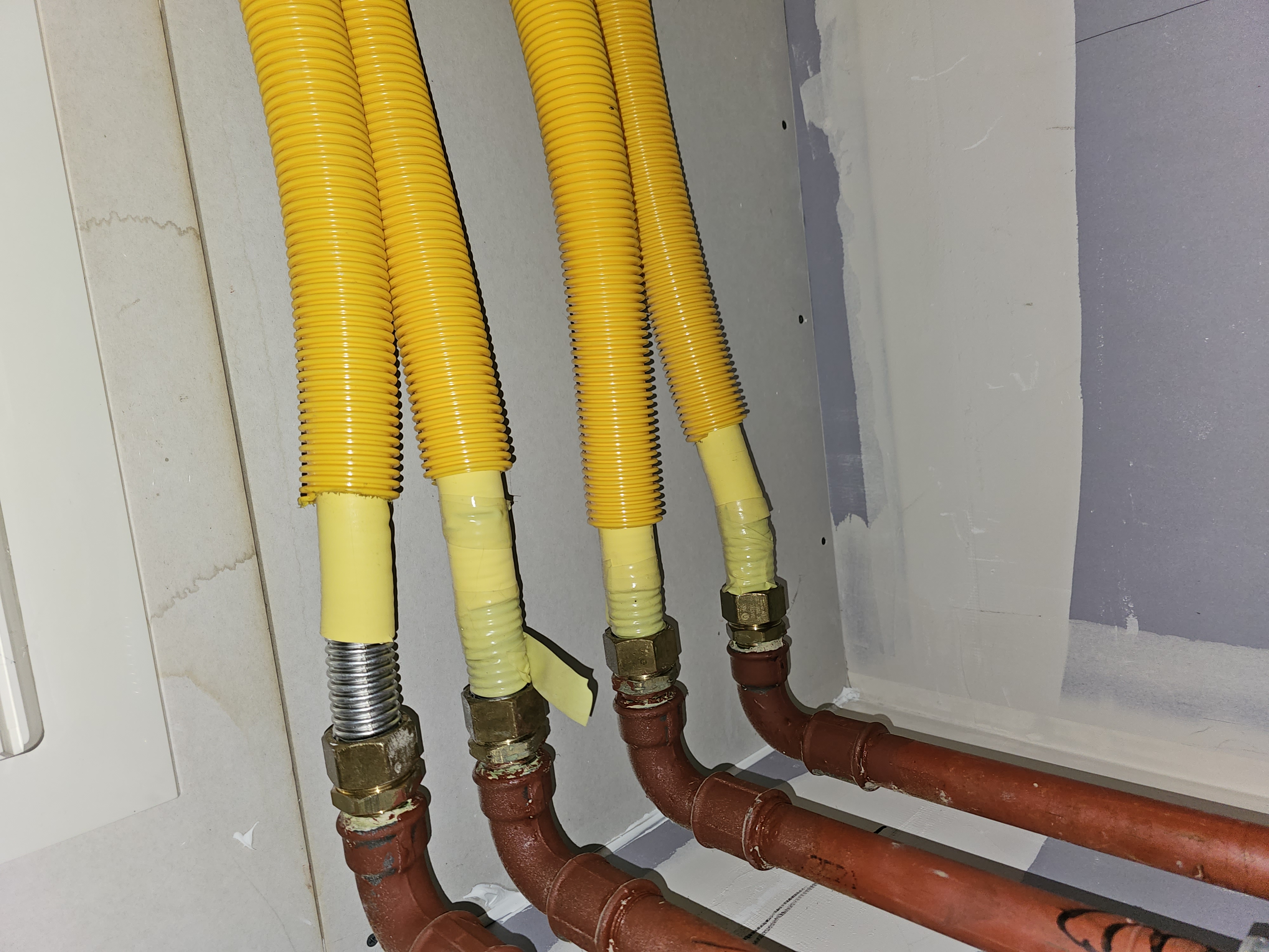 Gas pipework testing